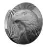 Scottsdale Mint 2oz Silver Eagle Stacker Bullion Round
