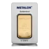 Metalor 100g Stamped Gold Bar