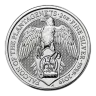 2019 2 oz British Silver Queen's Beast Falcon 5 Pounds Silver Coin
