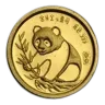 1987 China 1/20 oz Gold Panda BU (Sino-Japanese Friendship)