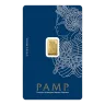 1g Pamp 999.9 Fine Gold Bar Minted