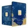 0.5g PAMP Zodiac Pisces Gold Bar