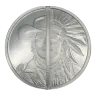 Elemetal 1 oz .999 Fine Silver Western Warrior Divisible Round