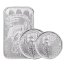 Silver 4 oz Unity and Liberty Stack