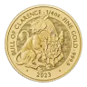 1/4 oz Tudor Beast Bull of Clarence Gold Coin 2023