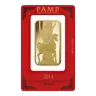 100 Gram PAMP Suisse Lunar Horse Gold Bar 2014