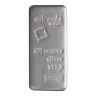100 oz Silver Cast Bar - Valcambi Suisse