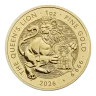 2026 UK Tudor Beasts Queen's Lion 1oz Gold Coin