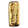 Scottsdale Mint 5oz Gold Cast Bar