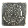 50g Monarch Precious Metals Silver Square Poured Bar