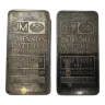 10oz Johnson Matthey Silver Bar (Staggered JM Logo Reverse)