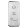 100 oz Royal Canadian Mint Silver Bar