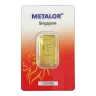 50 Gram Metalor Singapore Cast Gold Bar