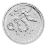 2013 1 oz Australian Perth Mint Silver Lunar II: Year of the Snake