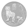 Pre-Owned 2022 Australian Lunar Tiger 1oz Silver Coin - VAT Free