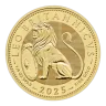 Pre-Owned 2025 UK The British Lion 1/4oz Gold Coin