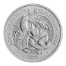 2026 1 oz Great Britain Tudor Beasts - Royal Dragon .9995 Platinum BU