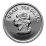 1 gram Silver Round - Secondary Market
