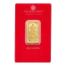 Pre-Owned Royal Mint Ganesh 20g Stamped Gold Bar