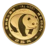 1/4 oz China Gold Panda - BU - Unsealed (Year Varies)