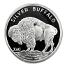 2013 Australia "Intrinsic Tender Silver Buffalo" 1oz Silver Round
