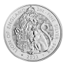 2022 Tudor Beast UK Lion of England 2 oz Silver Bullion Coin