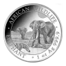 2026 Somalian Elephant 1oz Silver Coin