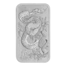 Australian Perth Mint Lunar Silver Bar, 1 oz - Snake
