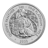 2025 1 oz United Kingdom Tudor Beast "Queen's Panther" Platinum Bullion Coin