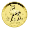 2003 1 oz Australia Gold Lunar Goat BU - Series I