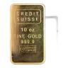Pre-Owned 10 oz Credit Suisse Gold Bar