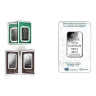 100 gram Platinum Bar - Brand Varies (Carded)