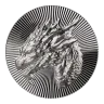 Scottsdale Mint 1oz Dragon Stacker Silver Round