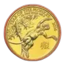 2016 Lunar 1 oz Gold 'Year of the Monkey' Bullion Coin - In Sleeve