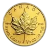 1/2 oz Gold Canadian Maple Leaf (Abrasions)