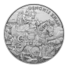 Legendary Warriors Genghis Khan Silver Round 1oz
