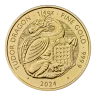 Pre-Owned 2024 UK Tudor Beasts Tudor Dragon 1/4oz Gold Coin