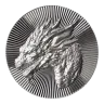 Scottsdale Mint 2oz Dragon Stacker Silver Round