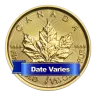 $5 Gold Canadian Maple Leaf .9999 1/10 oz Random Year BU