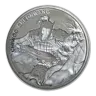 2018 South Korea 2 oz Incuse Silver Chiwoo Cheonwang (Abrasions)