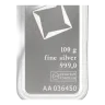 Valcambi Suisse 100g Silver Minted Bar (With Certificate)
