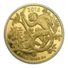 2016 Australia 1 oz Gold Lunar Year of the Monkey BU (RAM)