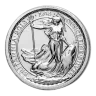 1/4 oz Silver Britannia BU (Random Year)