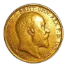 1906 King Edward VII St George Melbourne Mint Gold Half Sovereign