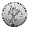 2022 Gibraltar 1 oz Silver Lady Justice BU