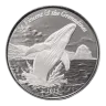 Silver Coin St. Vincent & the Grenadines: Humpback Whale 1 oz Silver 2025