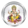 10 grams Ganesh Ji Pure Silver Diwali Color Festival Coin