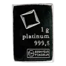 1 gram Platinum Bar - Brand Varies (No Card)