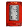 Rare / Collectable: 1oz 2012 PAMP Suisse Lunar Year of the Dragon .999 Silver Bar in Assay