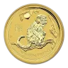 Rare / Collectable: 2016 1/10oz Perth Mint Lunar Series II Gold Coin - Year of the Monkey